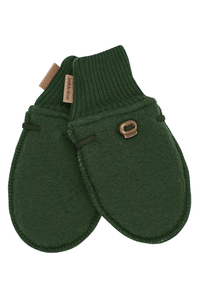 Mikk-Line Uld Vantar - Kombu Green - 62/68