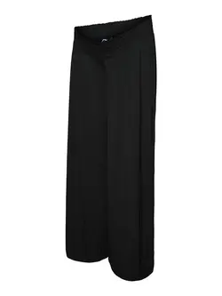 Byxor Rani Wide - Black | Graviditet & Amning - Gravidkläder - Jeans, byxor & shorts | BabyMode