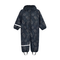 Celavi Regnoverall m. Fleece - Navy
