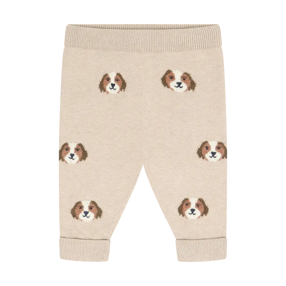 Minymo Byxor - Beige Melange - 74