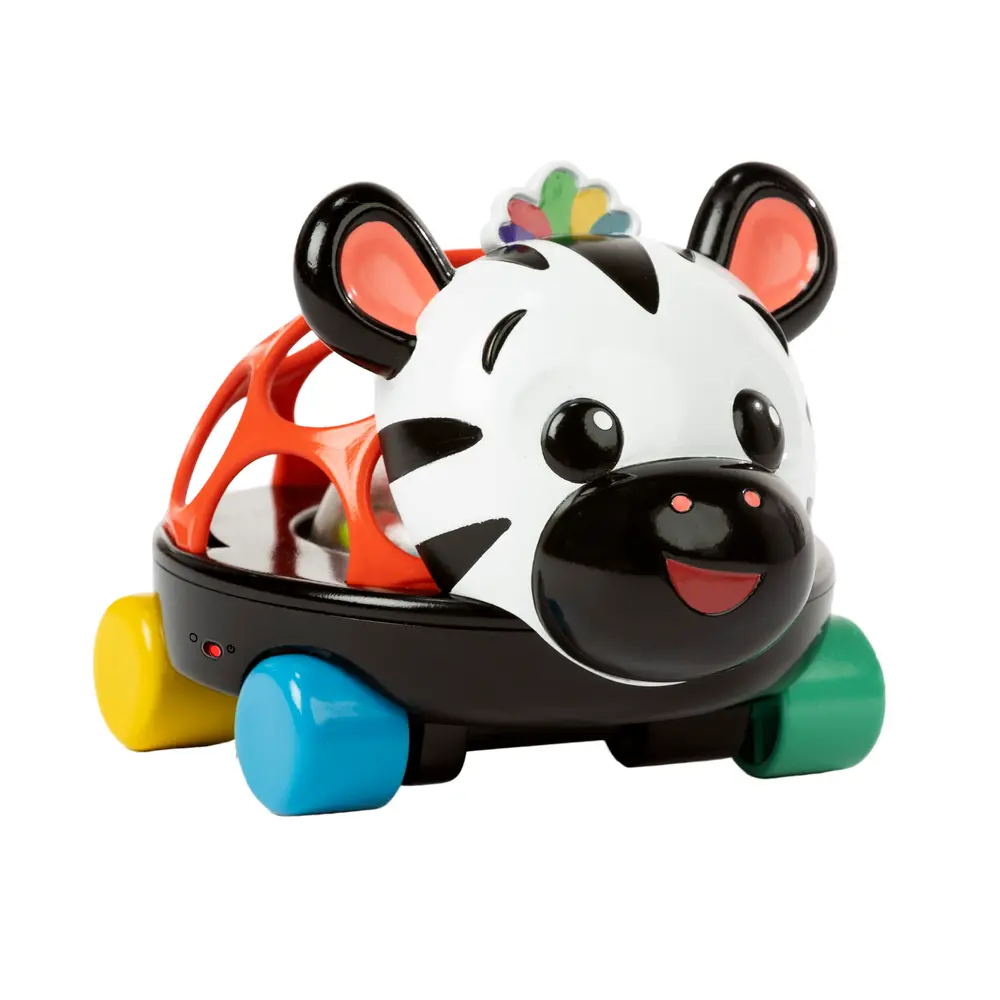 Oball Aktivitetsbil Zebra | Leksaker - Babyleksaker - Bitringar & skallror | BabyMode