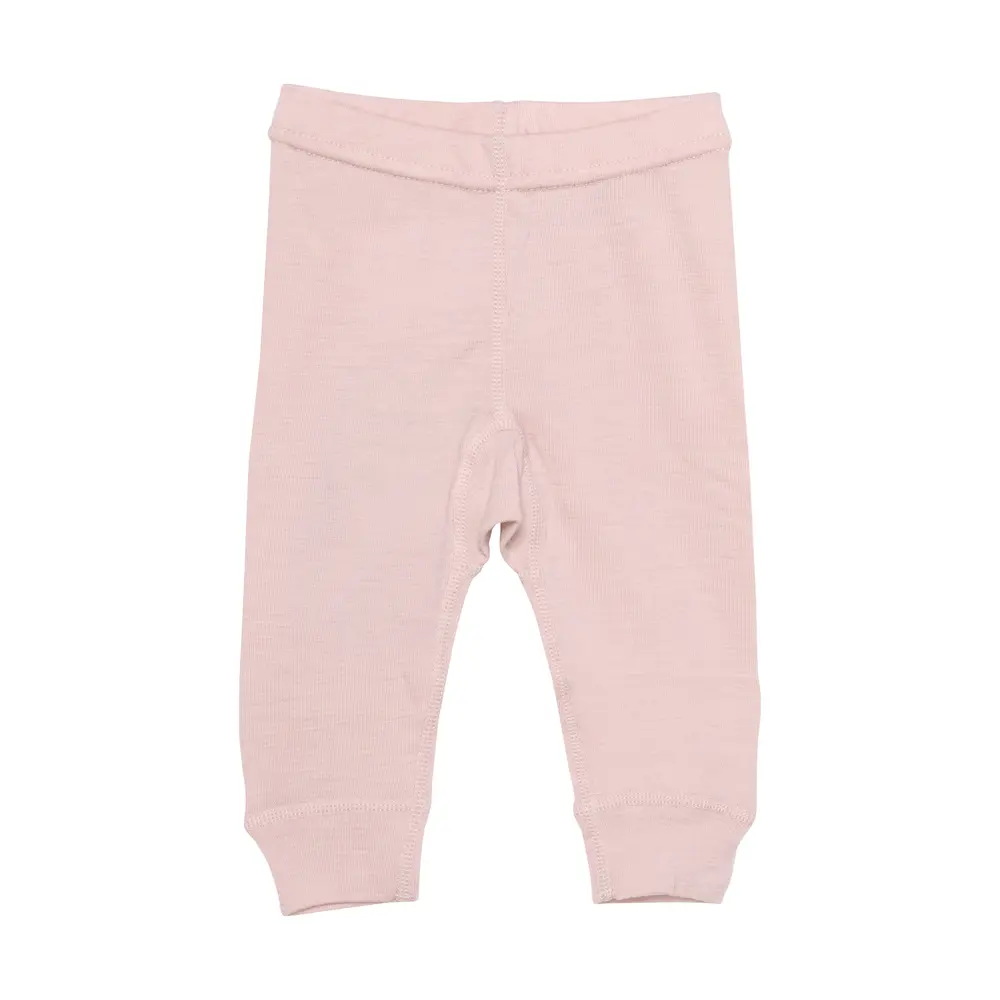 Leggings Ull Solid - Starling Melange - 120 | Barnkläder - Ull - Ullbyxor | BabyMode