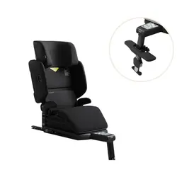 Up inkl. footrest - Coastal Storm Black | Bilbarnstolar | BabyMode