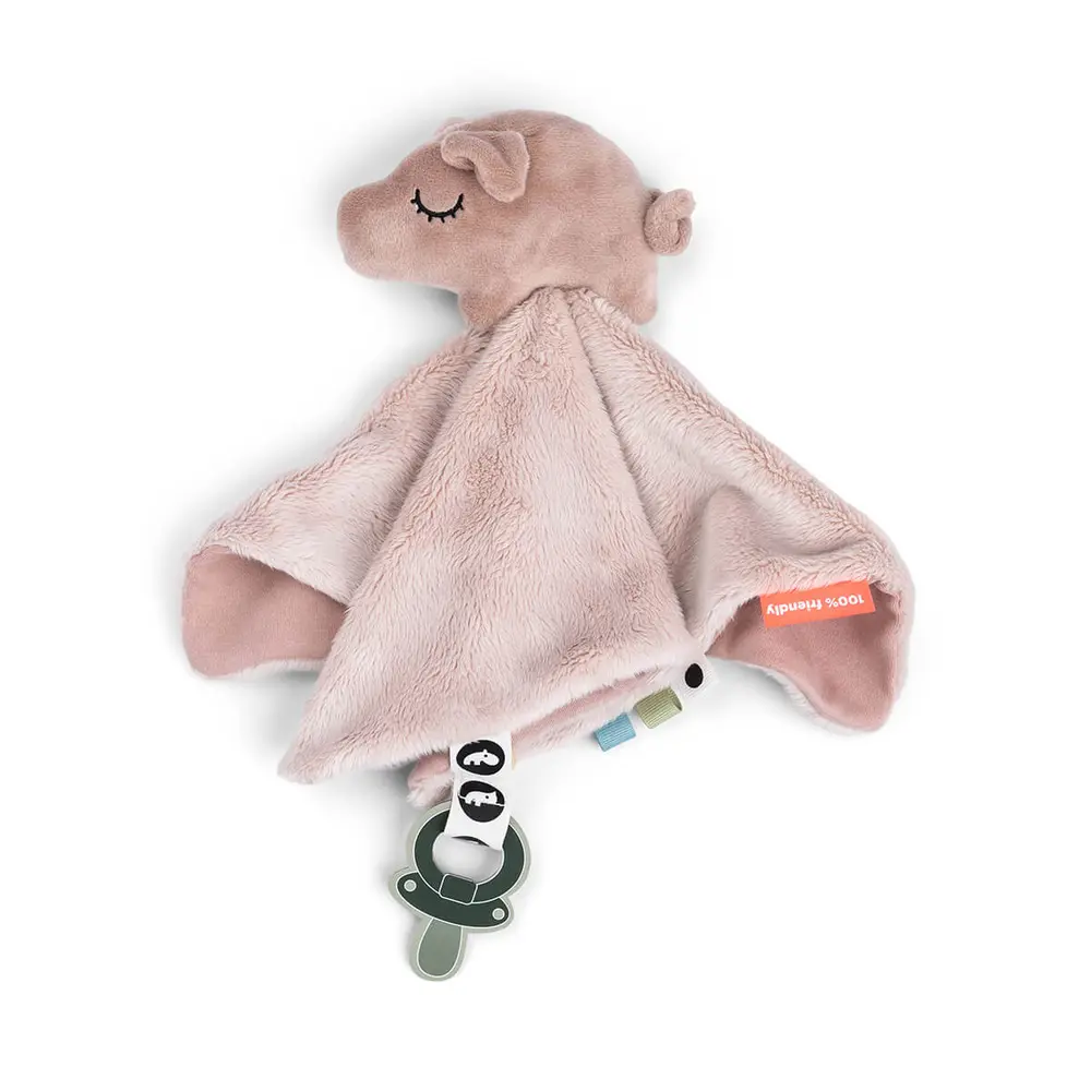 Snutte Gris - Powder | Leksaker - Nallebjörnar & gosedjur - Snuttefiltar | BabyMode