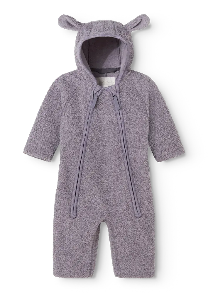 MarMar Copenhagen Oberti Teddyoverall - Purple Suede - 68