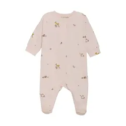 Jumpsuit - Mauve Chalk | Kläder - Bodys & overaller - Jumpsuit med fot | BabyMode