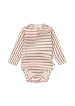 Långärmad Body -Stripe tricolore petit | Kläder - Bodys & overaller - Långärmad body | BabyMode