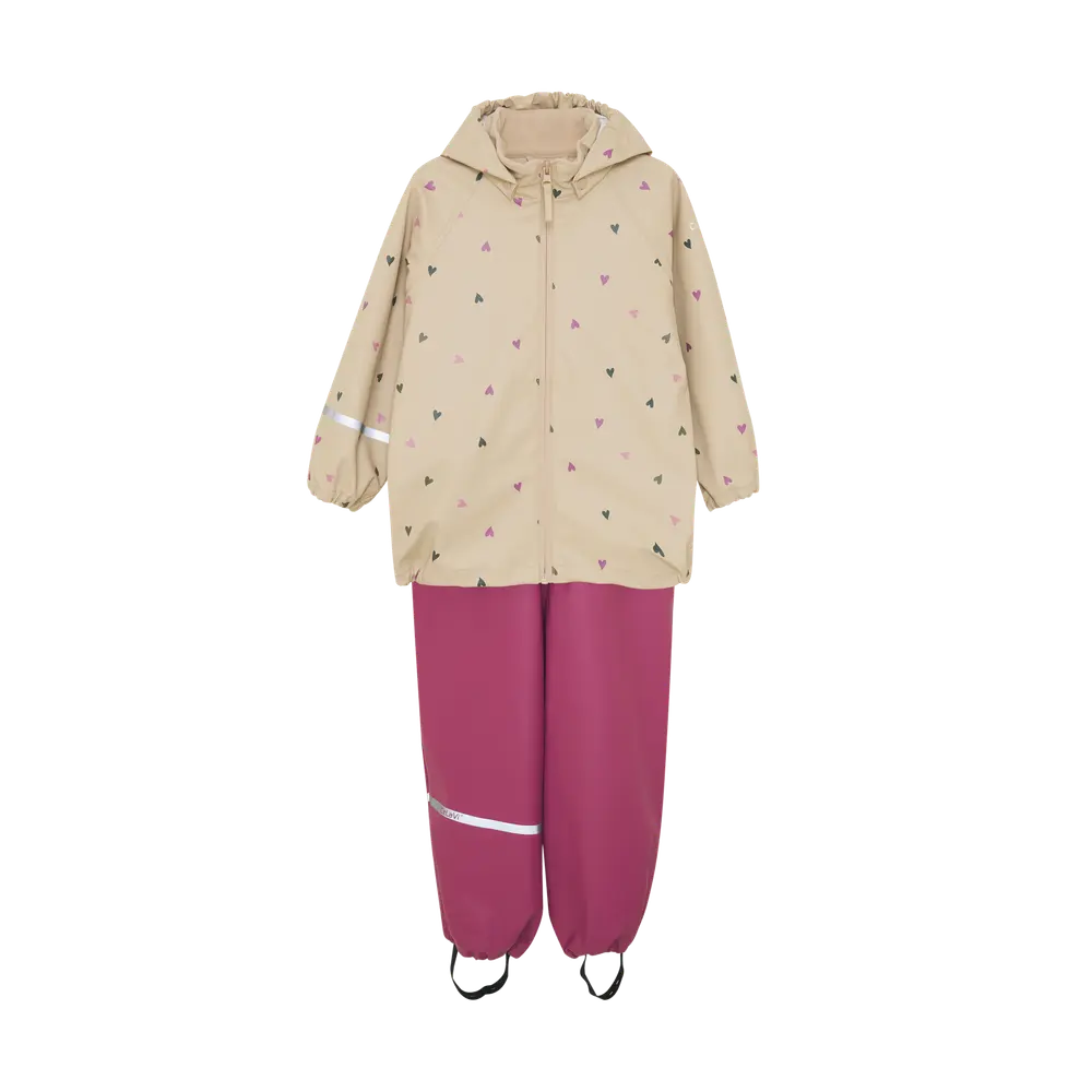 Regnset m. Tryck - Nostalgia Rose - 120 | Barnkläder - Ytterplagg - Regnkläder | BabyMode