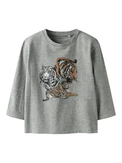 Thornton Tröja - Grey melange | Kläder - Toppar - Blusar | BabyMode