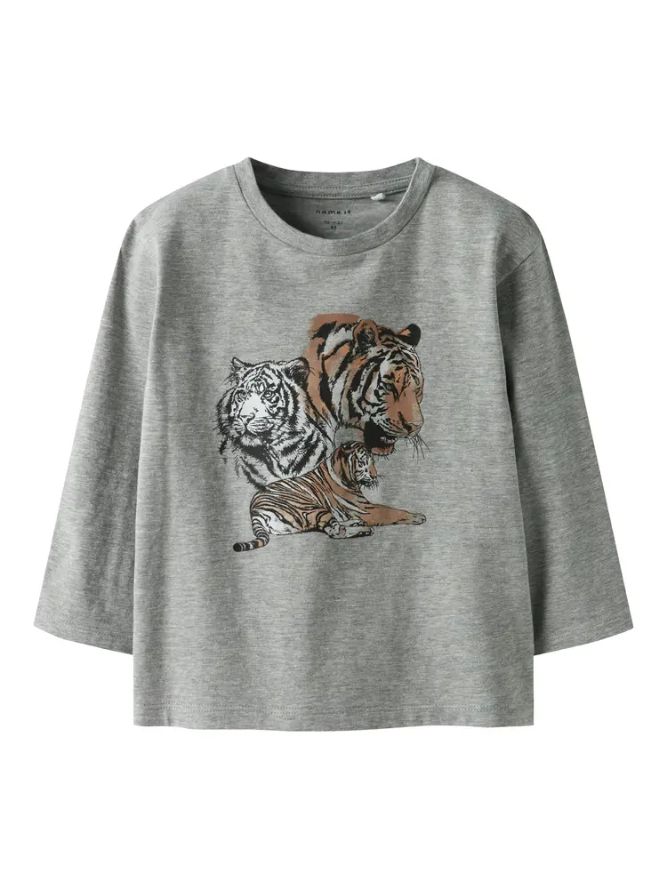 Thornton Tröja - Grey melange - 98 | Barnkläder - Toppar - Blusar | BabyMode