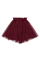 The New Siblings Vonda Mesh Kjol - Burgundy