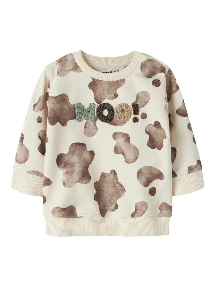 Name It Larry Sweatshirt - Antique White - 86