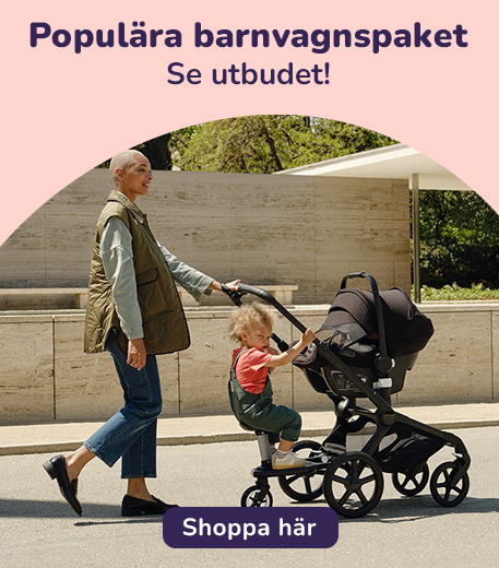 Se vårat utbud av populära barnvagnspaket