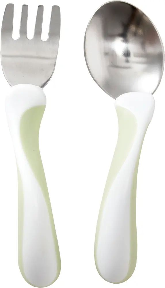 Min Första Sked & Gaffel Mint | Baby & Barn - Äta - Bestick | BabyMode