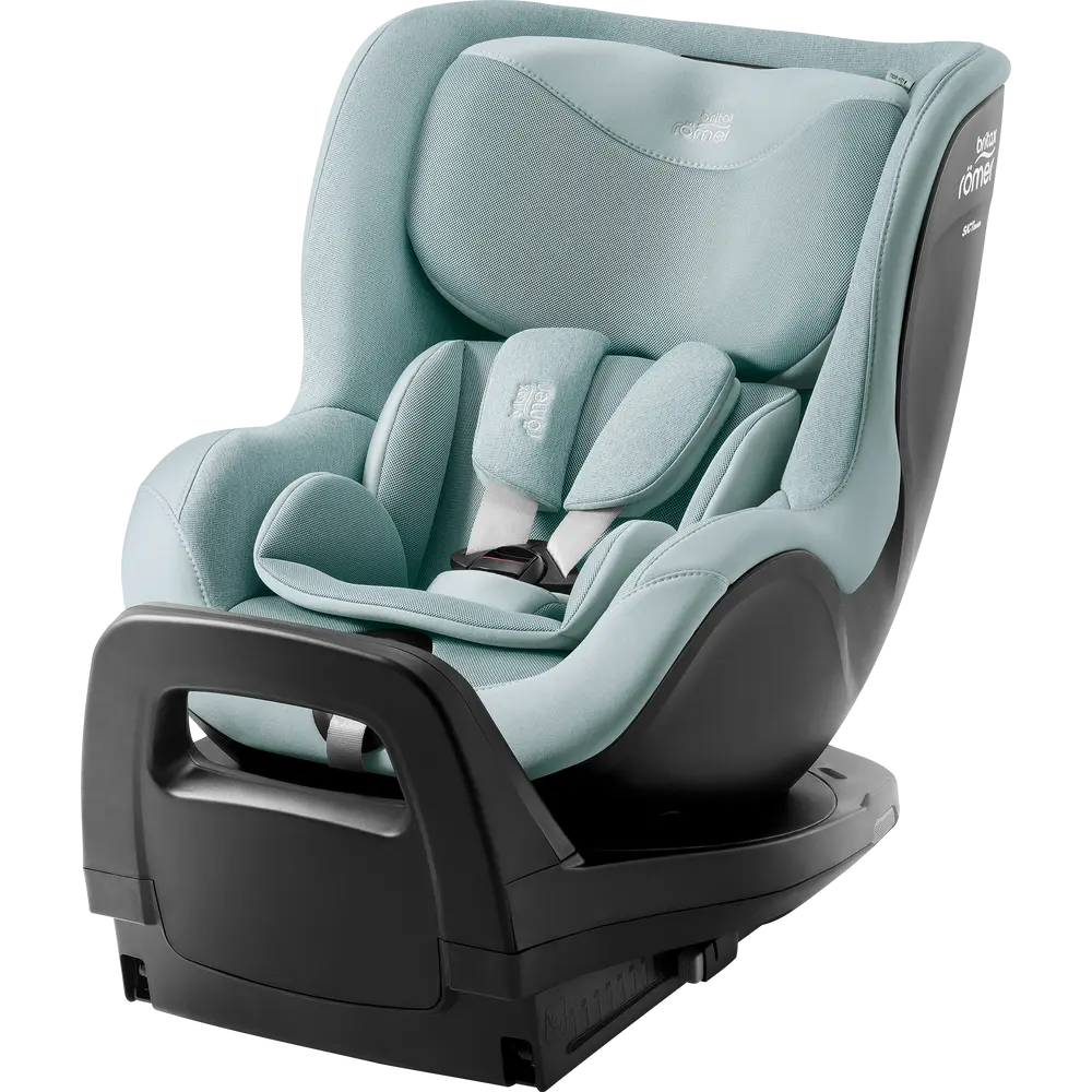 Britax Römer Dualfix Pro M Style Bilbarnstol - Harbor Blue | Bilbarnstolar - Bakåtvända bilbarnstolar 9-36 Kg - Bakåtvända bilbarnstolar upp till 23 kg | BabyMode