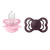 Napp Supreme 2-pack Silicone Str 2 - Baby Pink/Plum
