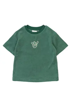 Terry Shorts - Posy Green