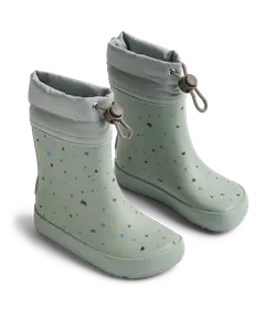 Zerro Termo gummistövlar - Light flint letters | Skor - Fodrade stövlar - Långa vinterstövlar | BabyMode