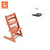 Tripp Trapp Stol & Bricka - Terracotta/svart