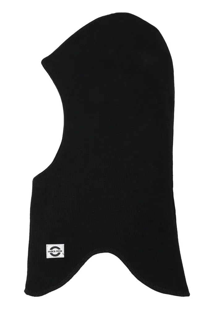 Balaclava Ull - Black - 98-104 CM