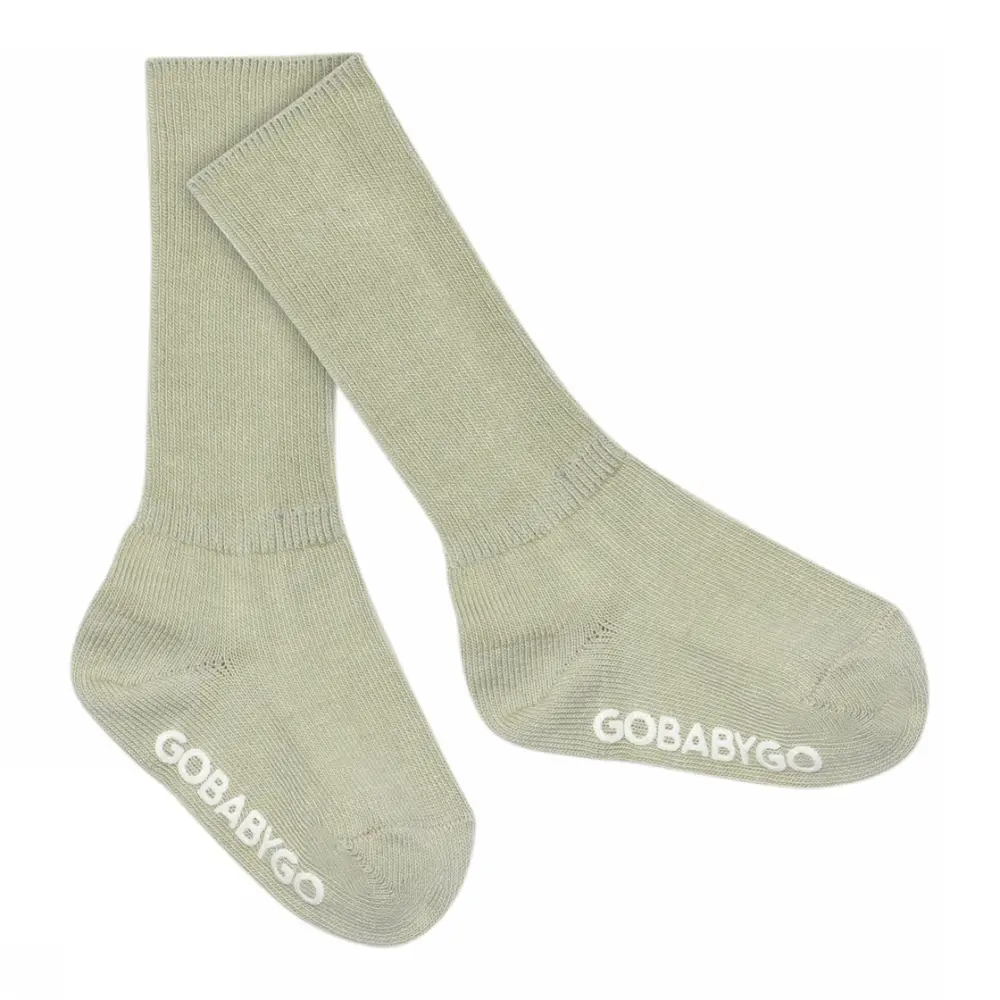 Halkfria strumpor, bomull - Desert Sage - 20/22 | Barnkläder - Strumpor & strumpbyxor - Halkfria strumpor | BabyMode