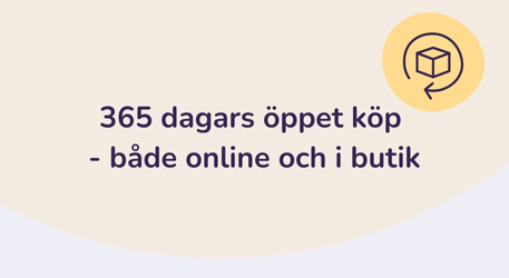 365 dagars öppet köp
