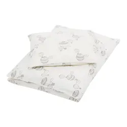 Bäddset Junior 100x130 cm - Airballoon White | Barnrum - Textilier - Sängkläder - Sängkläder för barn | BabyMode