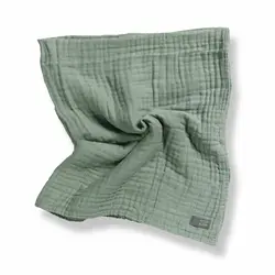 Filt Layered Muslin EKO - Jade Green | Barnrum - Textilier - Filtar & swaddlers | BabyMode