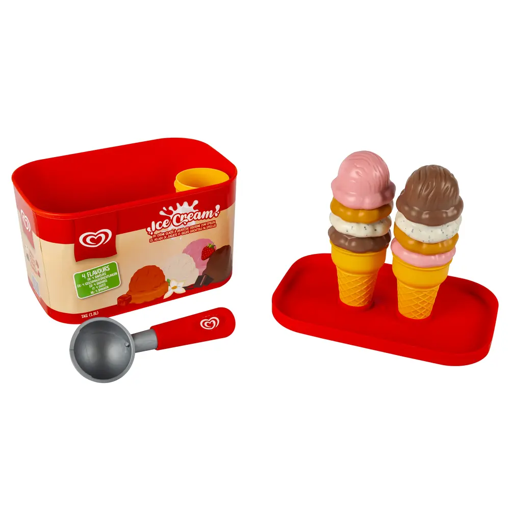 Frisko Glassbollslekset Med Glassskopa