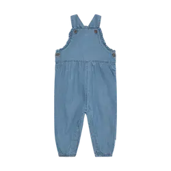 Chambray Hängselbyxor - Faded Denim | Kläder - Underdelar - Hängsel & jumpsuits | BabyMode