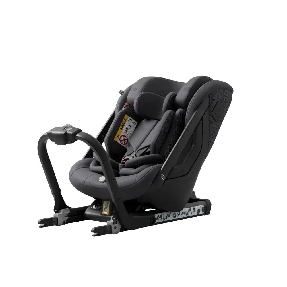 Axkid ONE+ 3 Bilbarnstol - Arctic Mist Grey | Bilbarnstolar - Bakåtvända bilbarnstolar 9-36 Kg - Bakåtvända bilbarnstolar upp till 36 kg | BabyMode