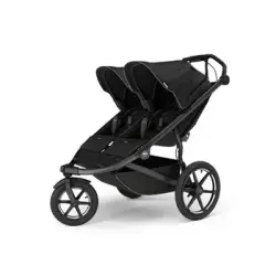 Urban Glide 3 Double - Black | Barnvagnar - Syskon- & tvillingvagnar - Syskon/tvillingvagnar | BabyMode