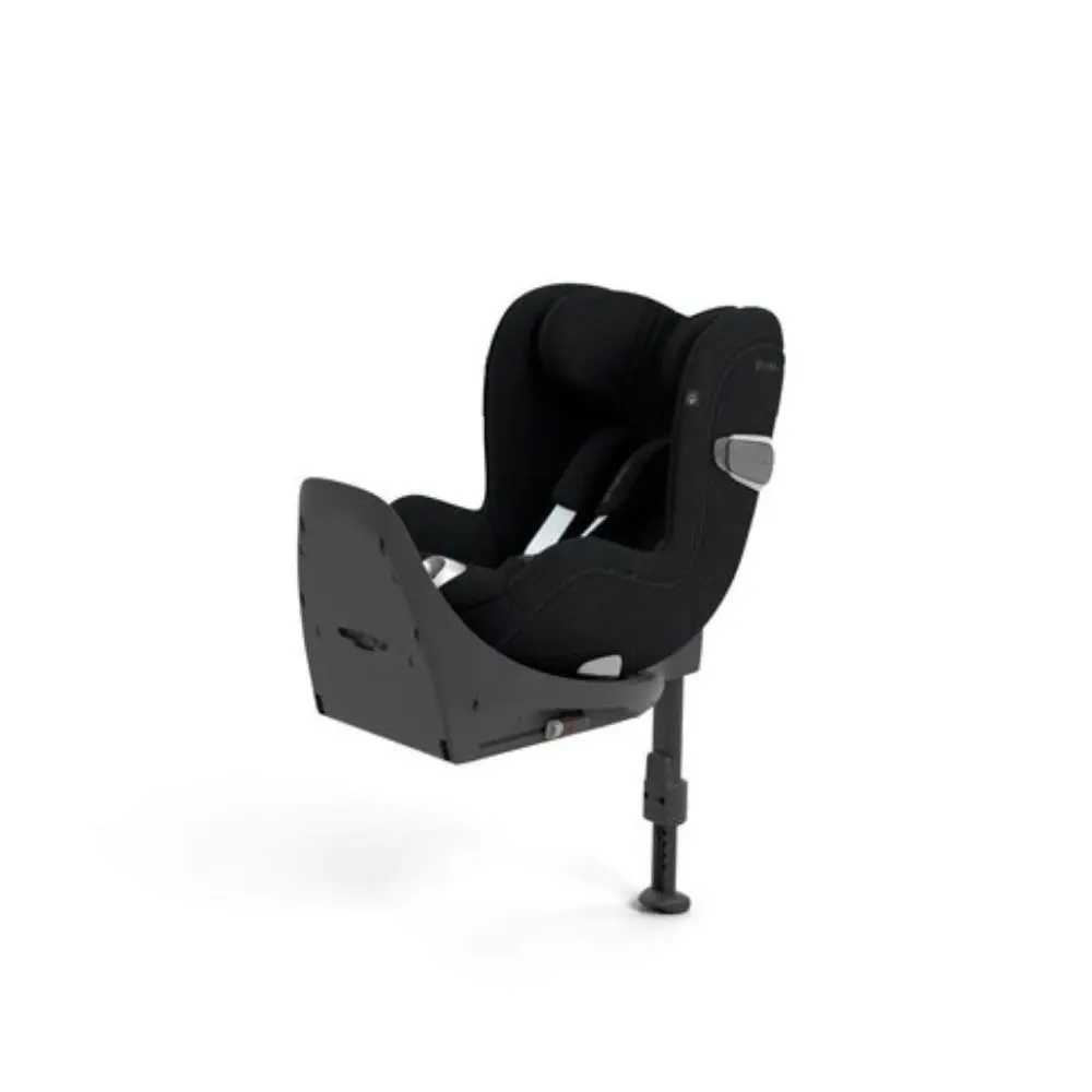 Cybex Sirona T i-Size PLUS Bilbarnstol inkl. bas - Sepia Black | Bilbarnstolar - Bakåtvända bilbarnstolar 9-36 Kg - Bakåtvända bilbarnstolar upp till 36 kg | BabyMode
