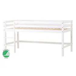 ECO Dream Mid-high säng (delbar) 90x200 cm. - vit | Barnrum | BabyMode