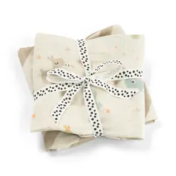 Muslinfilt 2-pack - Celebration Sand