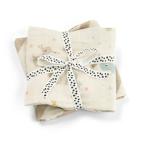 Muslinfilt 2-pack - Celebration Sand