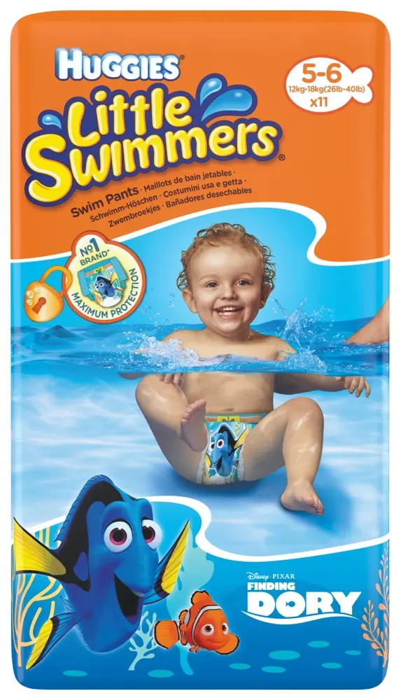 Little Swimmers Badblöja (5/6) | Barnkläder - Badkläder - Badblöjor | BabyMode