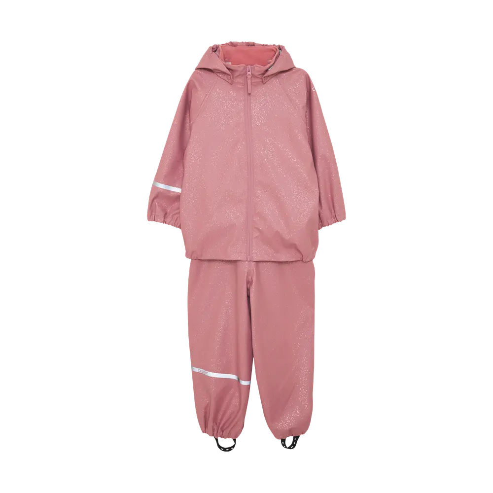 Regnset m. Glitter Tryck - Nostalgia Rose - 100 | Barnkläder - Ytterplagg - Regnkläder | BabyMode