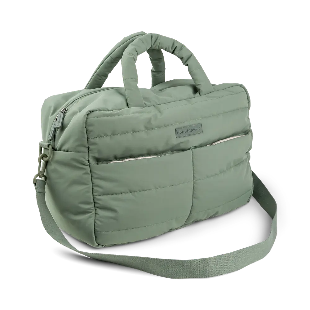 Done By Deer Skötväska Quiltad - Green | Barnvagnar - Barnvagnstillbehör - Skötväskor & transportväskor - Skötväskor | BabyMode