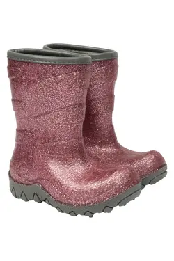 Termostövlar - glitter - Burlwood | Kläder - Barnskor - Vinterstövlar | BabyMode