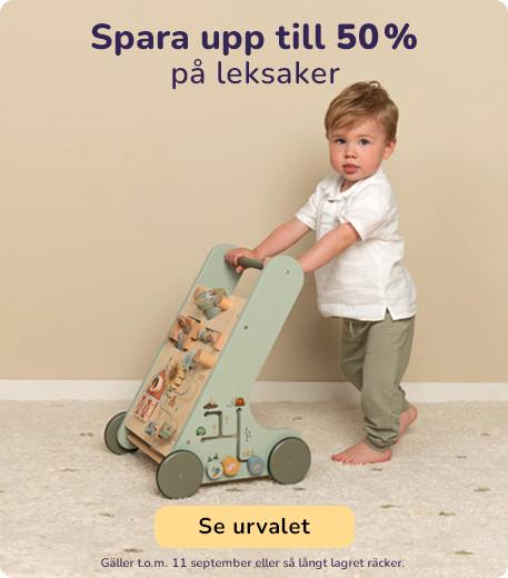 spara upp till 50% - leksaker