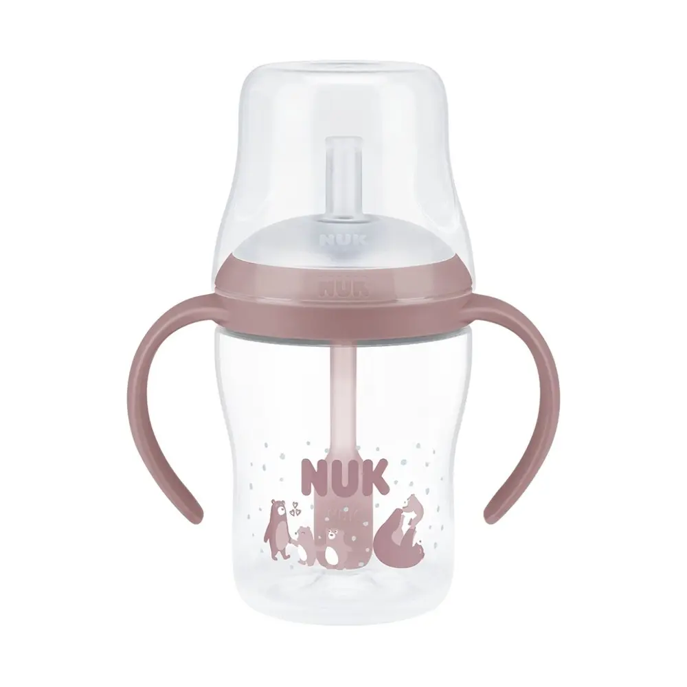 Perfect Match Learner Bottle Straw 150 ml - Bear | Baby & Barn - Äta - Träningsmuggar & flaskor | BabyMode