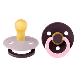 Napp Studio Fusion Colour 2-pack Latex 0-6 mån - Lilac Mix | Baby & Barn - Sköta - Nappar | BabyMode