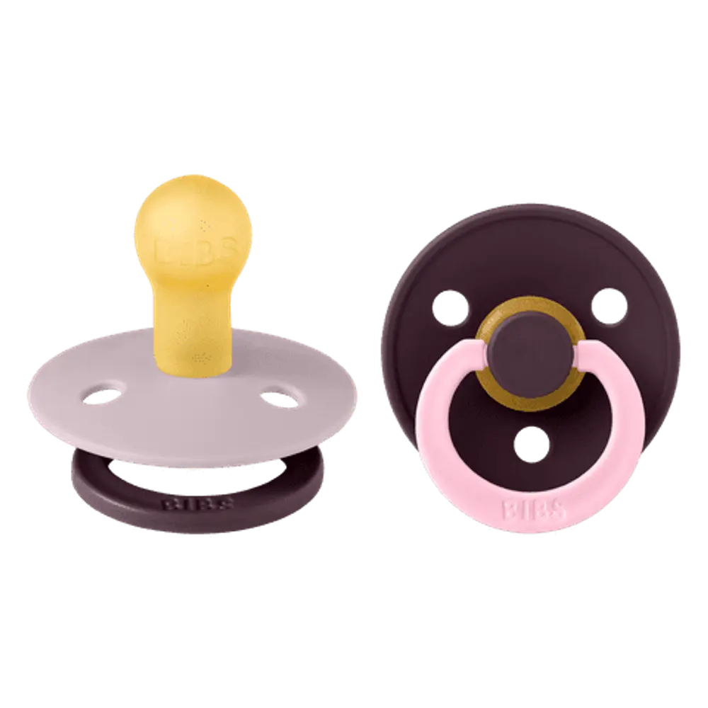 Napp Studio Fusion Colour 2-pack Latex 0-6 mån - Lilac Mix | Baby & Barn - Sköta - Nappar | BabyMode