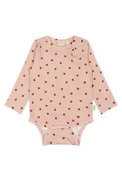 Långärmad Body - Heart | Kläder - Bodys & overaller - Långärmad body | BabyMode