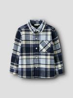 Detul Overshirt - Blue Fog