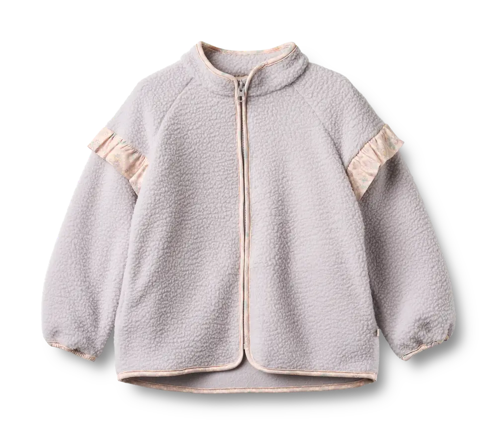 Ellena Fleece Jacka - Lavender rain - 104 | Barnkläder - Ytterplagg - Softshell & fleece - Fleece | BabyMode