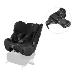 Pearl Xl Slide Pro Bilbarnstol inkl. Familyfix Slide Pro bas - Authentic Black | Bilbarnstolar | BabyMode