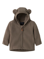 Name It Meeko Fleece Jacka - Walnut