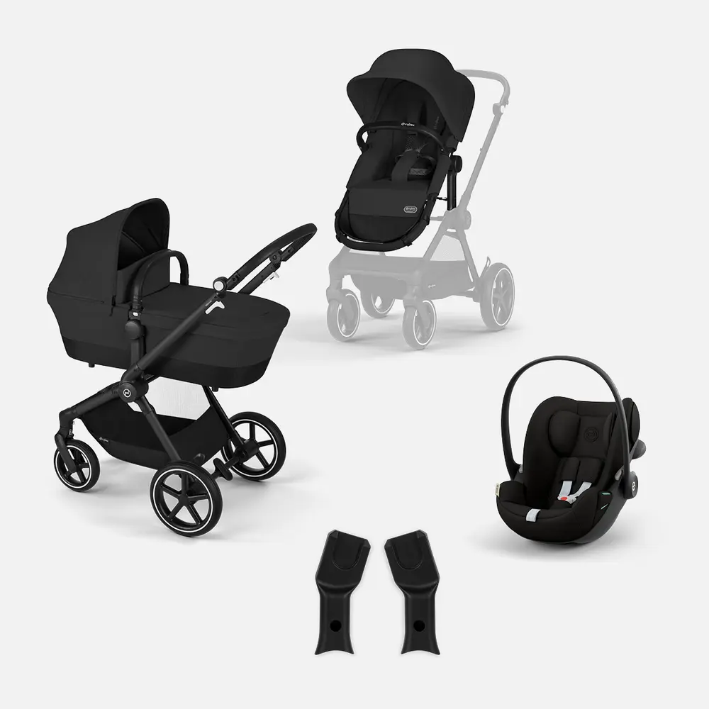 Cybex Eos Luk Travel System Cloud G3 - Moon Black